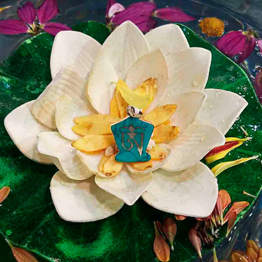 Colgante OM tibetano - Tienda Budista