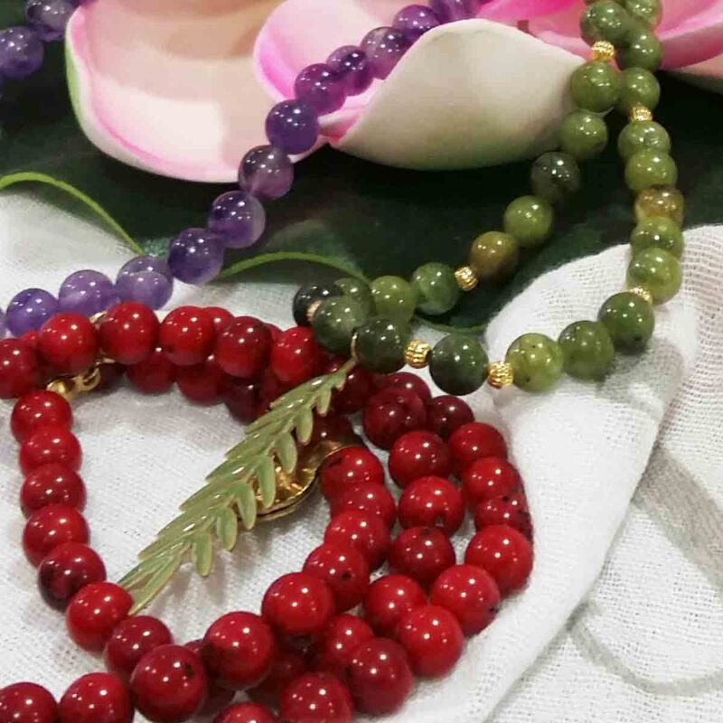 Collar con hoja de palma - Imagen 2